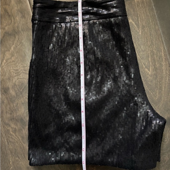 Express Black Sequin Women's Shorts - Picture 5 of 6